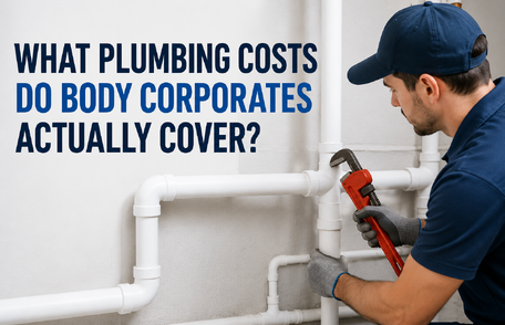 Plumbing Costs Body Corporates Cover?